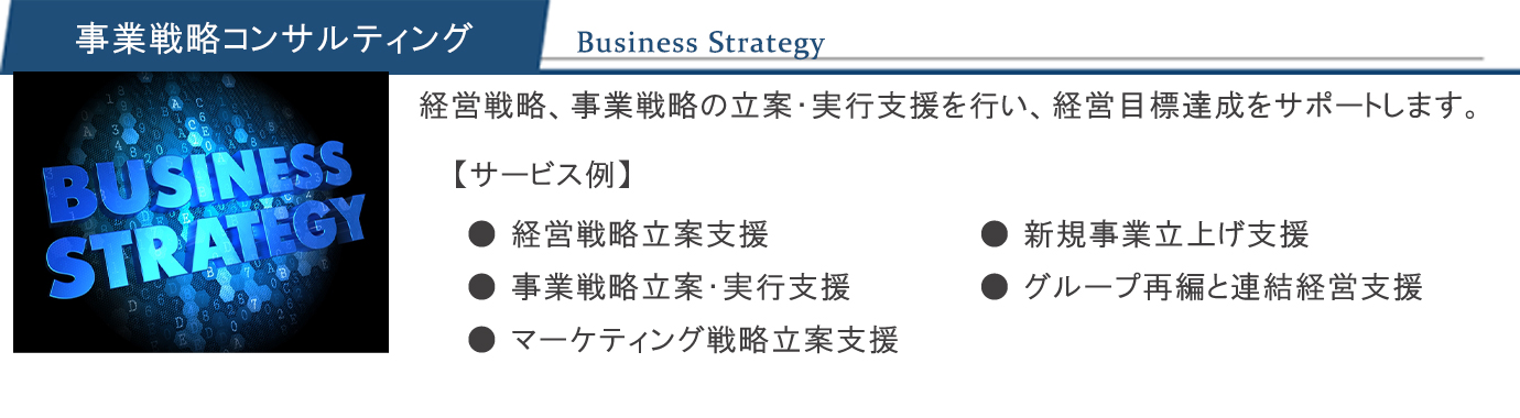 事業戦略コンサルティング
